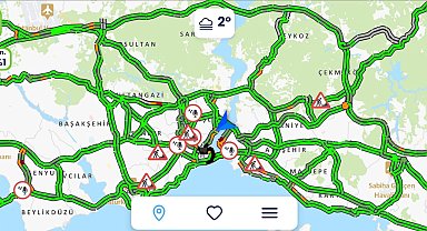 İstanbul-Yılın ilk günü İstanbul'da yollar boş kaldı