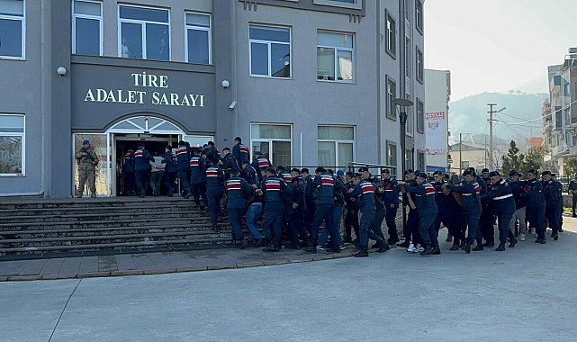 İzmir'de 'Kıranlar' suç örgütüne operasyon; 18 gözaltı