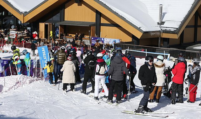 Kartalkaya'ya sömestirde 50 bin tatilci