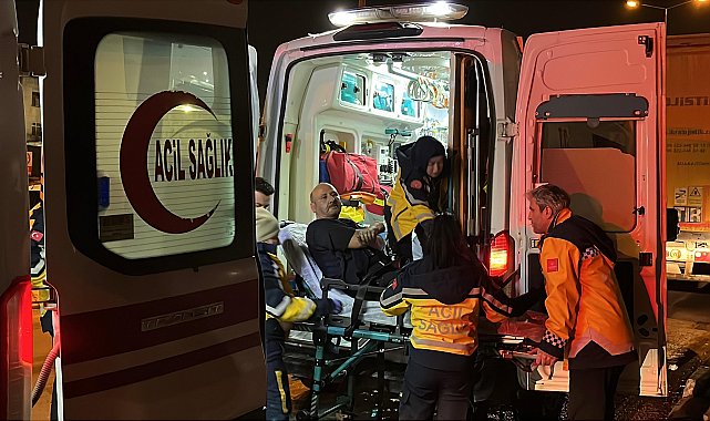 Kocaeli'de akaryakıt dolum terminalinde parlama; 4 işçi yaralandı