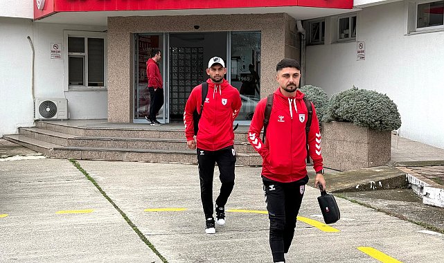 Samsunpor, Beşiktaş deplasmanı için yola çıktı