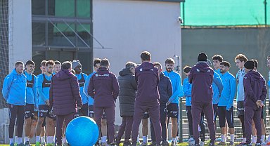 Trabzonspor'da Samsunspor maçı hazırlıkları sürüyor