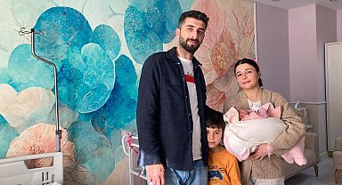 Tunceli'de yeni yılın ilk bebeği, saat 23.35'te dünyaya geldi