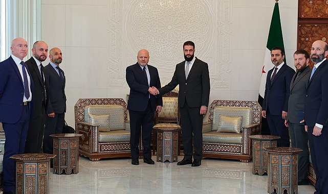 UCM Başsavcısı Han, Ahmed Şara ile görüştü