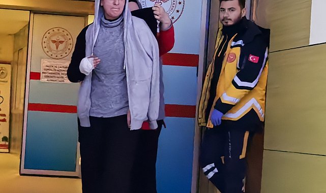Elini makineye kaptıran işçi yaralandı