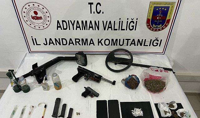 Adıyaman'da uyuşturucu operasyonunda 14 gözaltı