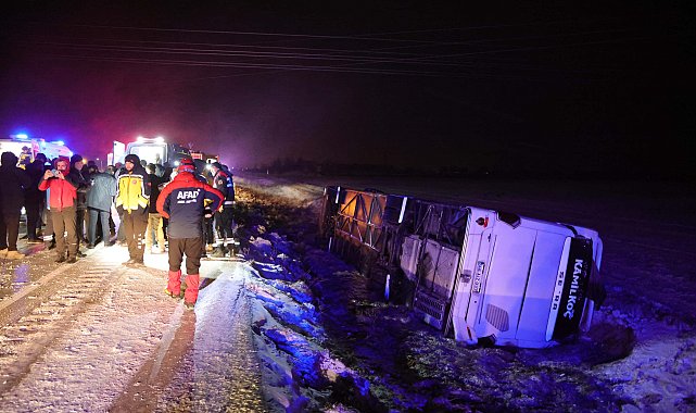 Aksaray'daki otobüs kazasında yaralılardan 9'u taburcu oldu