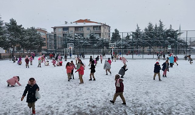 Amasya'da okullara 'kar' tatili