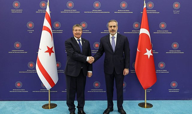 Bakan Fidan, KKTC Başbakanı Üstel ile görüştü