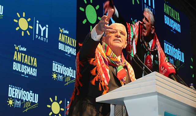 Dervişoğlu: Türkiye'deki yargı kılıcını siyasetin üzerinde sallayamazsınız