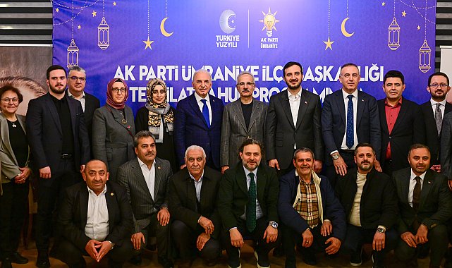 İstanbul- Bakan Uraloğlu, AK Parti Ümraniye İlçe Başkanlığı'nın sahur programına katıldı