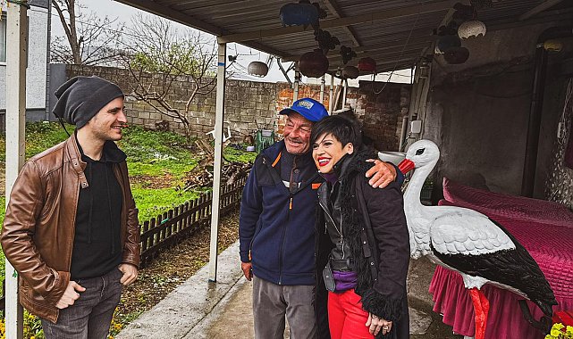 Şarkıcı Aydilge'den Adem Yılmaz ve Yaren Leylek'e ziyaret