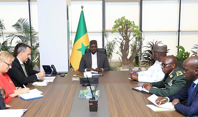Savunma Sanayii Başkanı Görgün, Senegal Cumhuriyeti Başbakanı Sonko tarafından kabul edildi