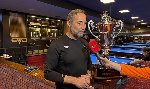 Semih Saygıner: Bilardo hayat gibi, başarı için çalışmak ve hata yapmaktan korkmamak gerekir