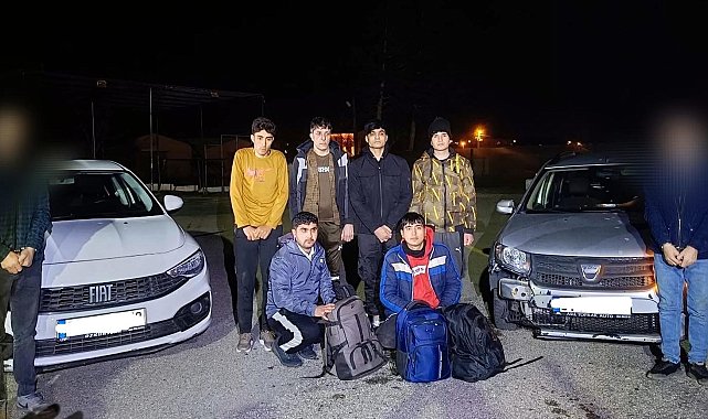 Tekirdağ'da 6 kaçak göçmen yakalandı