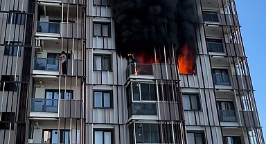 Çanakkale'de yangın; 10 kişi dumandan etkilendi