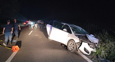 Edirne'de otomobil ile motosiklet çarpıştı: 2 ölü