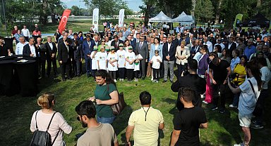Edirne'de yapımı tamamlanan Söğütlük Millet Bahçesi, çevre şenliğiyle kapılarını açtı