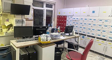 Hastanenin acil servisinde tıbbi dolum sırasında şişe patladı: 1 yaralı