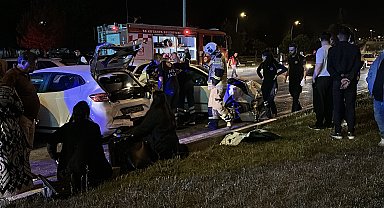 Kütahya'da zincirleme trafik kazası; 2'si ağır 6 yaralı