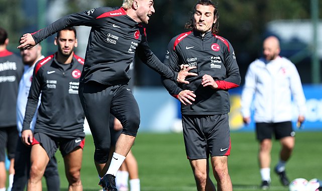 A Milli Futbol Takımı, İstanbul'daki son çalışmasını gerçekleştirdi