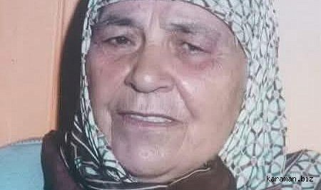 ALLAH RAHMET EYLESİN. SÜLEYMANHACI KÖYÜNDEN AYŞE KARATEKİN VEFAT ETTİ