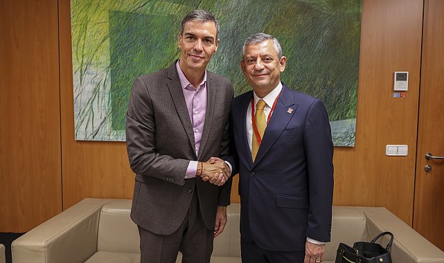 CHP Genel Başkanı Özel, İspanya Başbakanı Sanchez ile görüştü