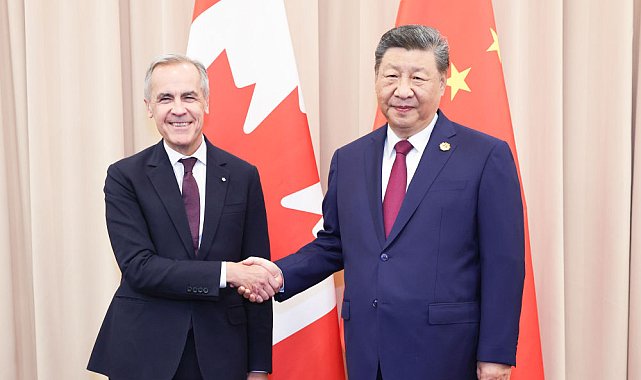 Çin Devlet Başkanı Şi, Kanada Başbakanı Carney ile görüştü