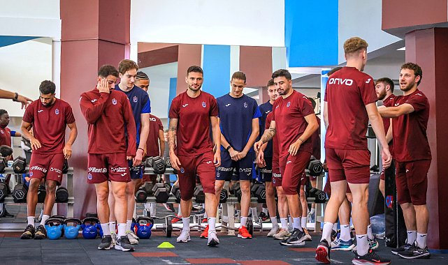 Trabzonspor, kuvvet çalıştı