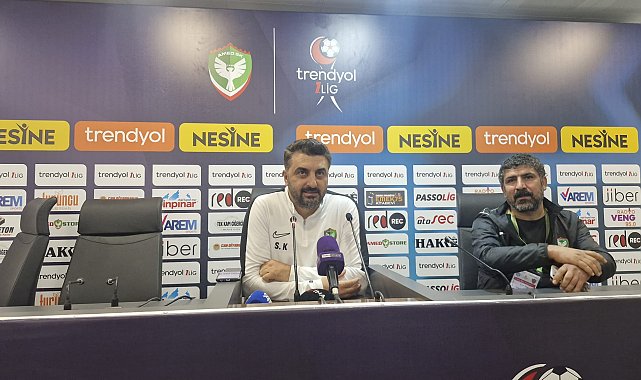 Amed Sportif Faaliyetler-Atakaş Hatayspor maçının ardından