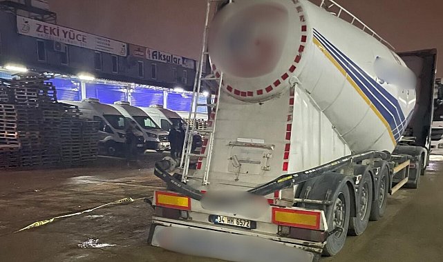 Arızayı giderirken silobas tankının altında kalan TIR şoförü öldü