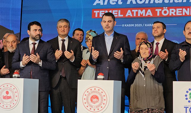 Bakan Kurum: 500 bin konut projesi, sosyal devletin zirvesidir