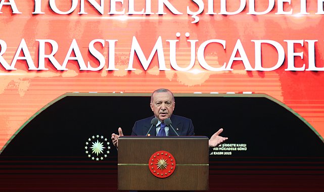 Cumhurbaşkanı Erdoğan: Kadına ve çocuğa şiddet, insanlık suçudur