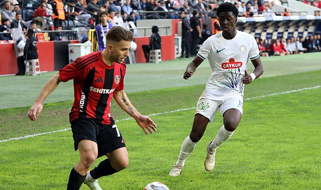 Gaziantep FK - Çaykur Rizespor: 2-2