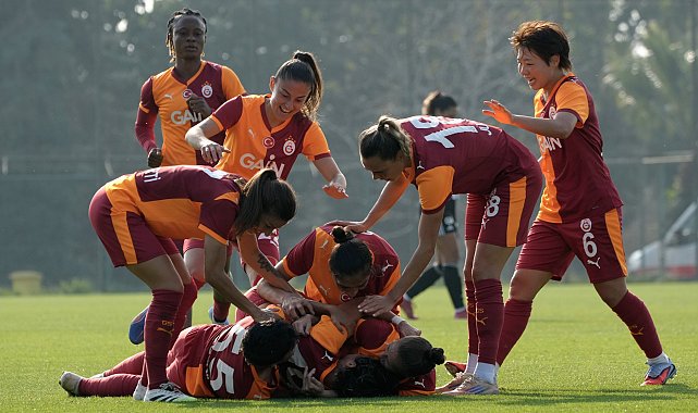Kadın futbol derbisinde kazanan Galatasaray