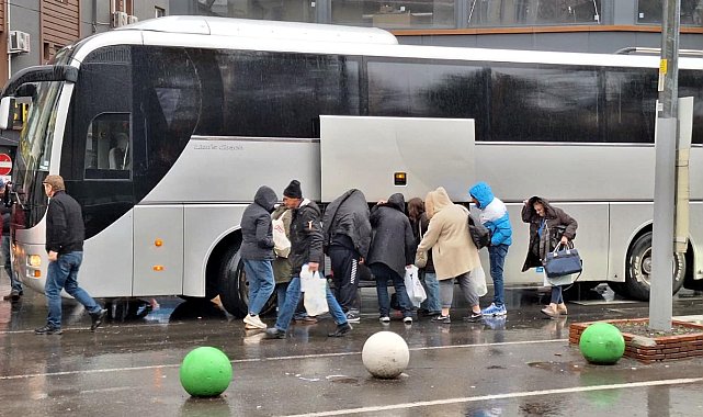 Kırklareli'de sağanak etkili oluyor
