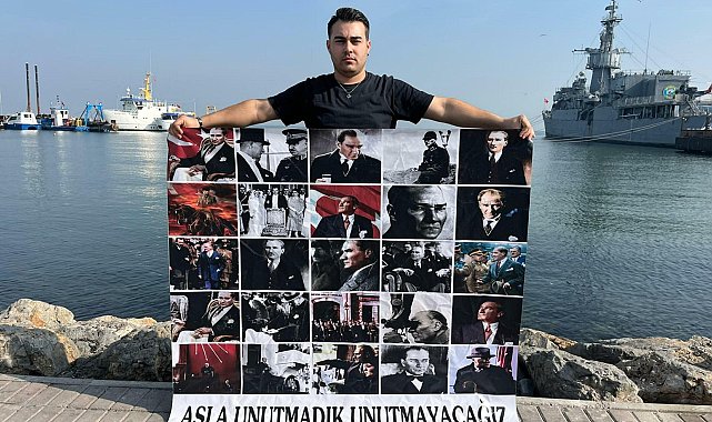 Ulu Önder Gazi Mustafa Kemal Atatürk'ü su altında andı