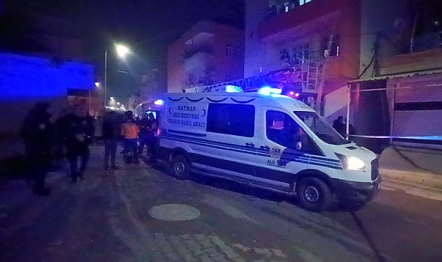 Batman'da tek katlı evde yangın: 1 ölü, 1 yaralı