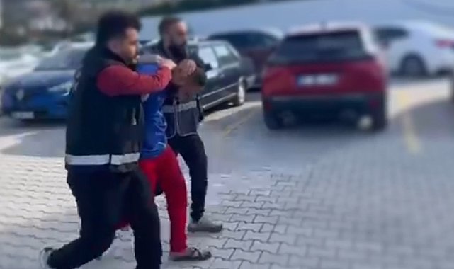 Taşla park halindeki otomobiller ile iş yerlerinin camlarını kıran şüpheli tutuklandı