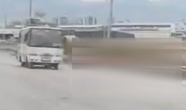 Ters yönde giden midibüs sürücüsüne 11 bin TL ceza