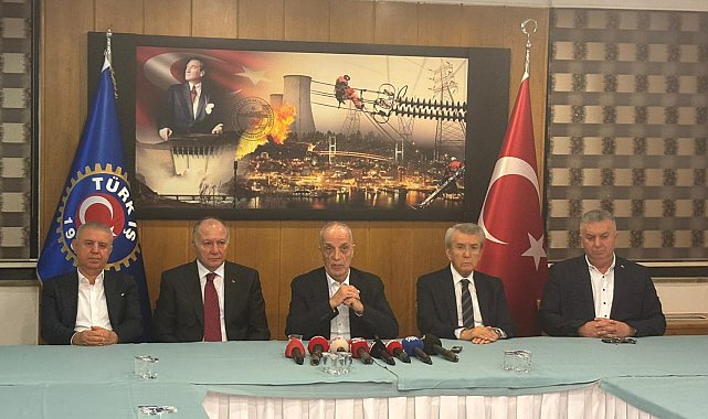 Türk-İş Genel Başkanı Atalay: Asgari ücret, ne asgari ücretlinin, ne kamuoyunun ne de bizim kabul edeceğimiz bir rakam değil