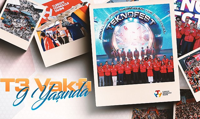 Türkiye Teknoloji Takımı Vakfı 9'uncu kuruluş yıl dönümünü kutluyor