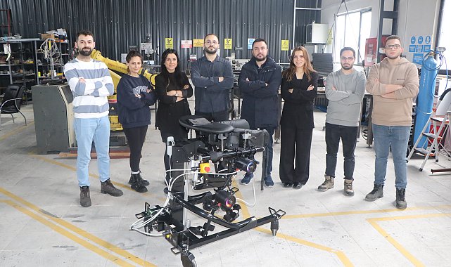 Yürüme engelli çocuklar için yerli 'Mobil Yürüme Robotu' geliştirdiler