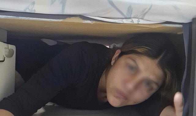 107 suç kaydı bulunan şüpheli, bazının altında yakalandı