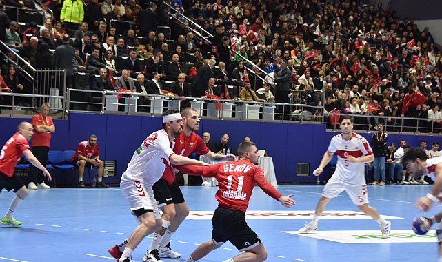 A Milli Erkek Hentbol Takımı, Bulgaristan'ı 38-29 mağlup etti