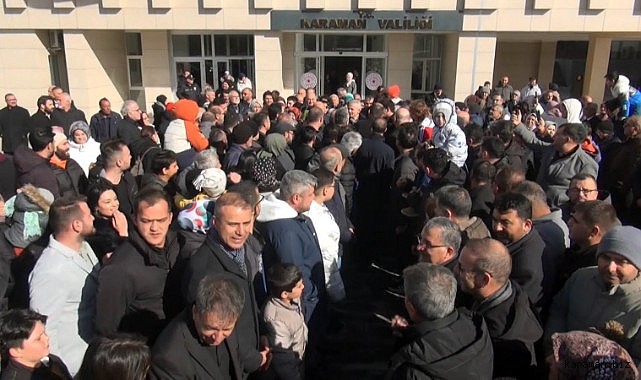 Ardahan’a atanan Vali Çiçekli, Karaman’a veda etti