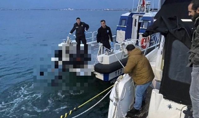 Balıkçılar, denizde dalgıç kıyafetli erkek cesedi buldu