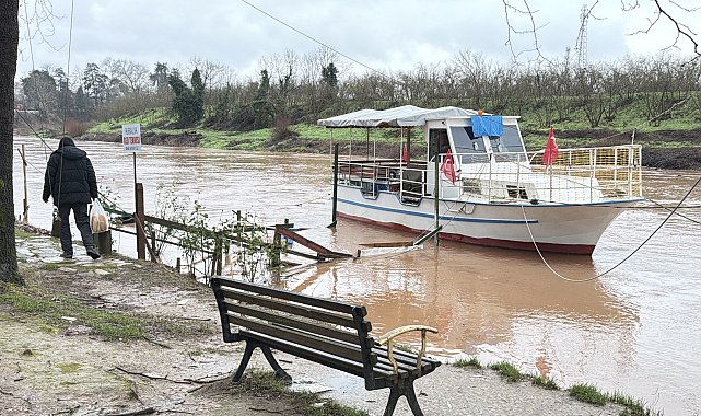 Bartın Irmağı'nın su seviyesi yükseldi