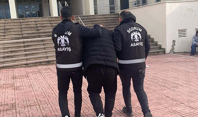 Bodrum'da 4 ayrı suçtan 24 yıl hapis cezası bulunan firari yakalandı