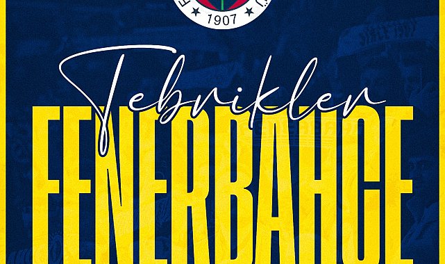 Cumhurbaşkanı Erdoğan'dan Süper Kupayı kazanan Fenerbahçe'ye tebrik